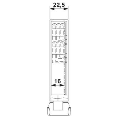 UEGH 22,5 - Phoenix Contact - 2757102 - изображение 2