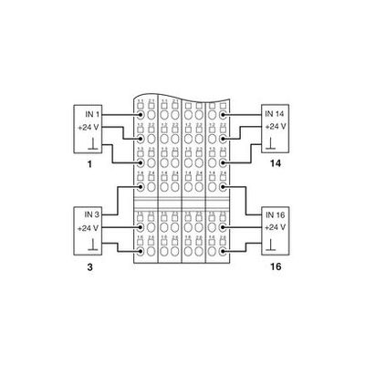 IB IL 24 DI16-2MBD-PAC/SN - Phoenix Contact - 2878120 - изображение 2