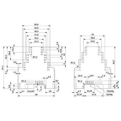 ME 22,5 F-UT BUS/ 5 KMGY - Phoenix Contact - 2890771 - изображение 4