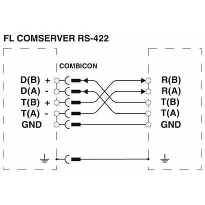 FL COMSERVER BAS 232/422/485-T - Phoenix Contact - 2904681 - изображение 3