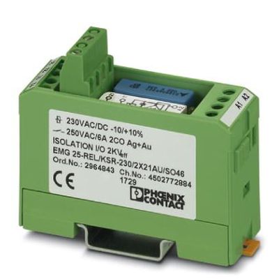 EMG 25-REL/KSR-230/2X21AU/SO46 - Phoenix Contact - 2964843