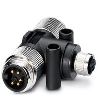 SAC-5P-M12T/2XMIN DN - Phoenix Contact - 1401028