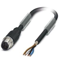 SAC-4P-M12MS/1,0-PUR SH BK OBS - Phoenix Contact - 1424190