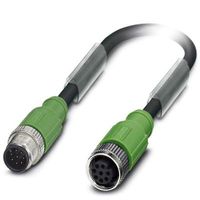 SAC-8P-M12MS/ 0,3-PUR/M12FS SH - Phoenix Contact - 1522969