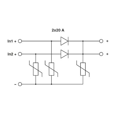 ВЕКТОР-А-Диод-24DC/2х20/1х40 - СТЭЗ - 51100002 - изображение 2