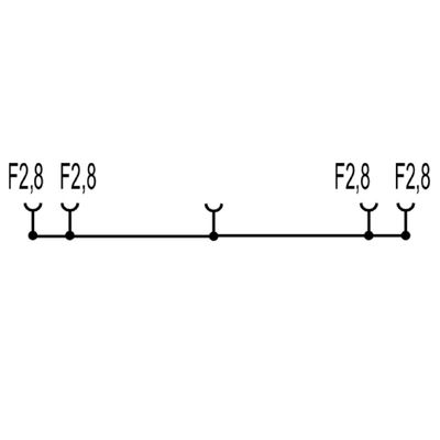 WDU 2.5 FF 2X2.8 - Weidmueller - 1021900000 - изображение 2
