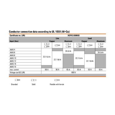 WPD 401 2X25/2X16 4XGY - Weidmueller - 1561800000 - изображение 4