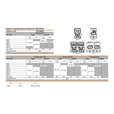 WPD 104 1X25+1X16/2X16+3X10 GY - Weidmueller - 1562000000 - изображение 4