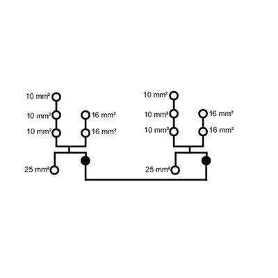 WPD 204 2X25/4X16+6X10 2XGY - Weidmueller - 1562150000 - изображение 2