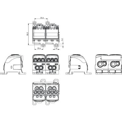 WPD 205 2X35/4X25+6X16 2XGY - Weidmueller - 1562180000 - изображение 6