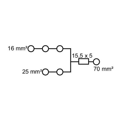 WPD 106 1X70/2X25+3X16 GY - Weidmueller - 1562210000 - изображение 2