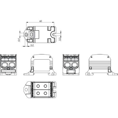 WPD 230 2X50/2X50 GY - Weidmueller - 2502580000 - изображение 5