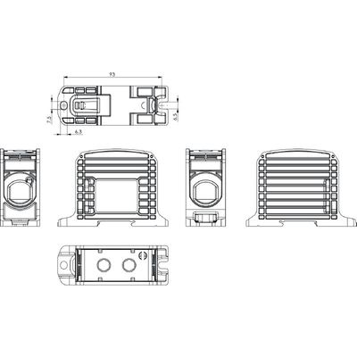 WPD 132 1X185/1X185 BK - Weidmueller - 2502790000 - изображение 5