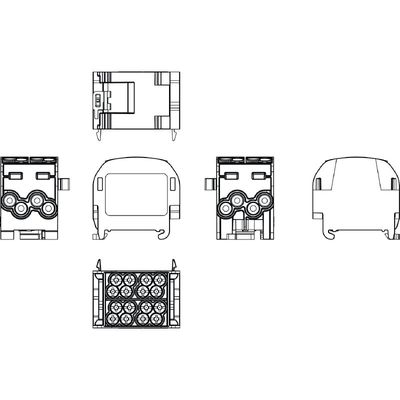 WPD 201 4X25/4X16 BN - Weidmueller - 2731250000 - изображение 6
