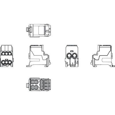 WPD 100 2X25/6X10 BK - Weidmueller - 2814490000 - изображение 4