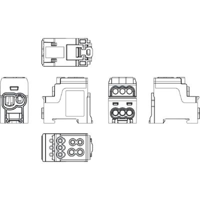 WPD 110 1X70+1X35/6X16 BK - Weidmueller - 2814510000 - изображение 4