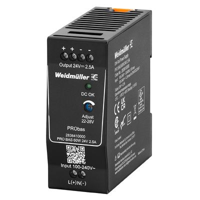 PRO BAS 60W 24V 2.5A - Weidmueller - 2838410000