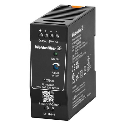 PRO BAS 60W 12V 5A - Weidmueller - 2838420000