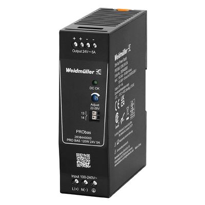 PRO BAS 120W 24V 5A - Weidmueller - 2838440000