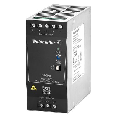 PRO BAS 480W 48V 10A - Weidmueller - 2838490000