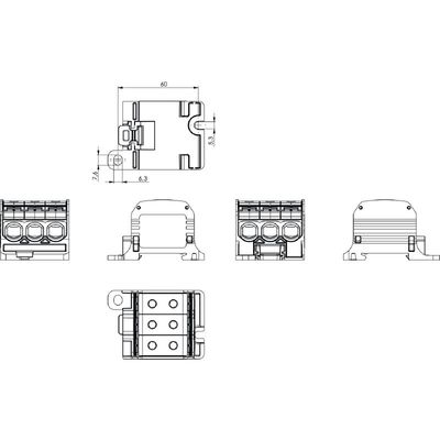 WPD 330CC 3X50/3X50 BL - Weidmueller - 2874530000 - изображение 5