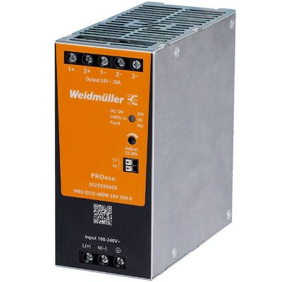 PRO ECO 480W 24V 20A II - Weidmueller - 3025590000