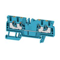 A4C 2.5 BL ПРОХОДНАЯ КЛЕММА - Weidmueller - 1521700000