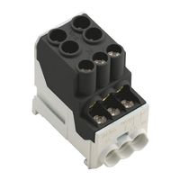 WPD 100 2X25/6X10 BK - Weidmueller - 2814490000